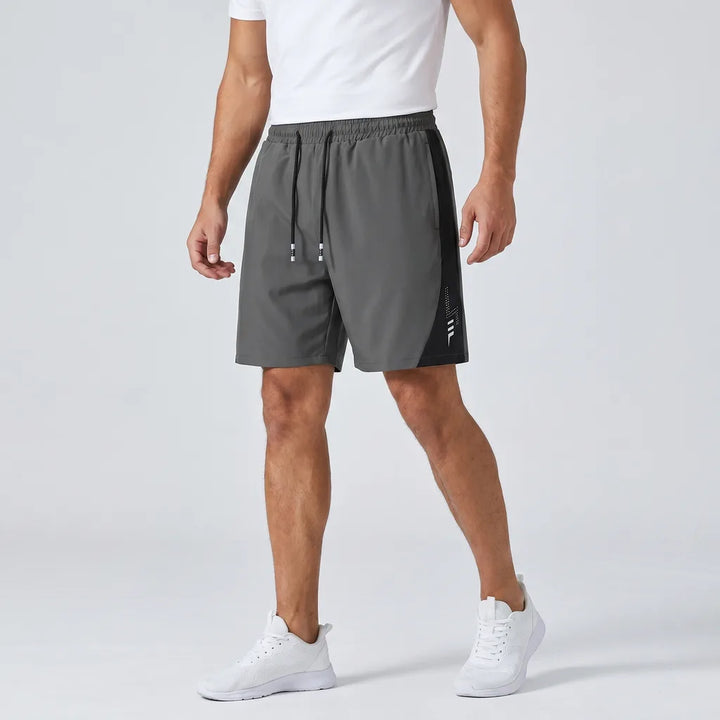 Men's Gray / Black Currier Quick Dry Shorts
