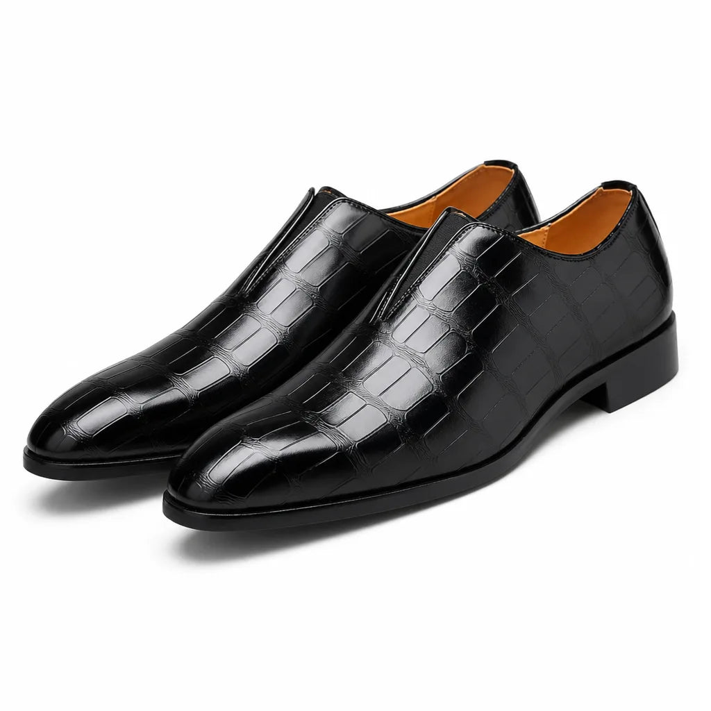 Dalton Croc Shoes - Color:Black;Size:38