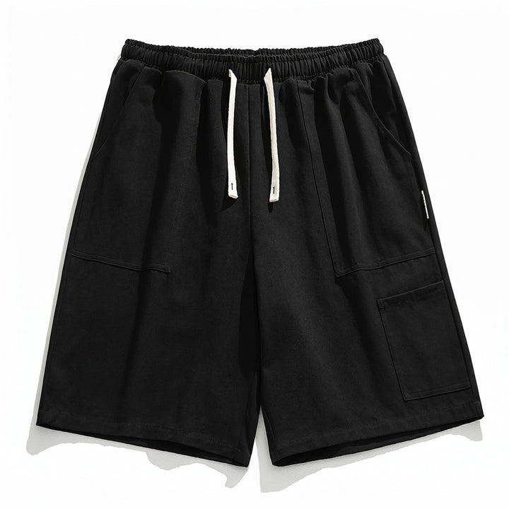 Daniel Cotton Cargo Shorts - Color:Black;Size:S