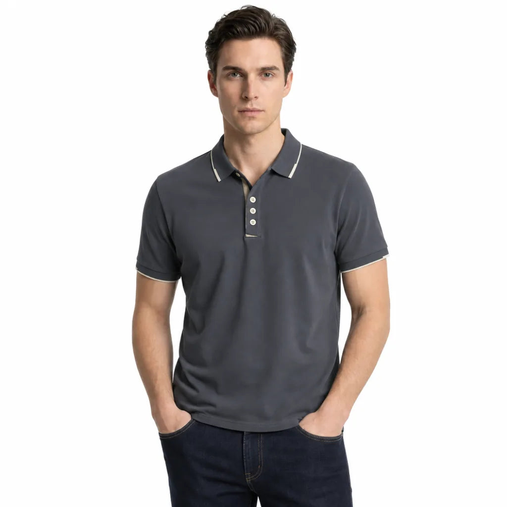 Men's Elsa Cotton Polo Shirt