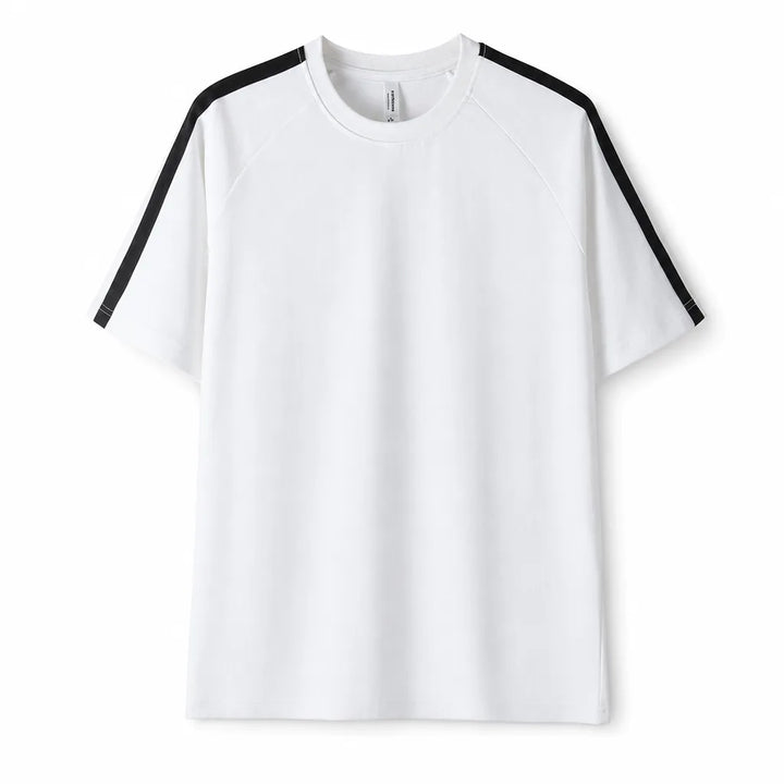 Daniel Drop-Shoulder T-Shirt - Color:White;Size:S
