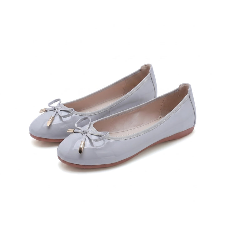 Daphne Ballet Flats - Color:Gray;Size:35