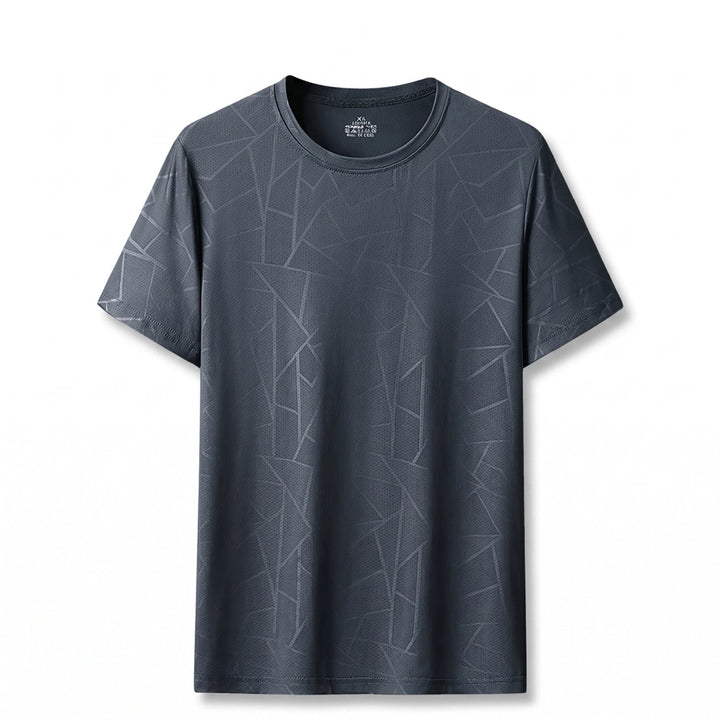Alexander Crew Neck T-Shirt - Color:Dark Gray;Size:S