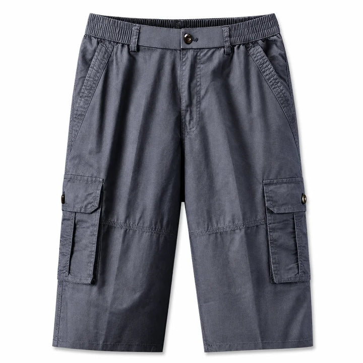 David Cotton Work Shorts - Color:Gray;Size:L