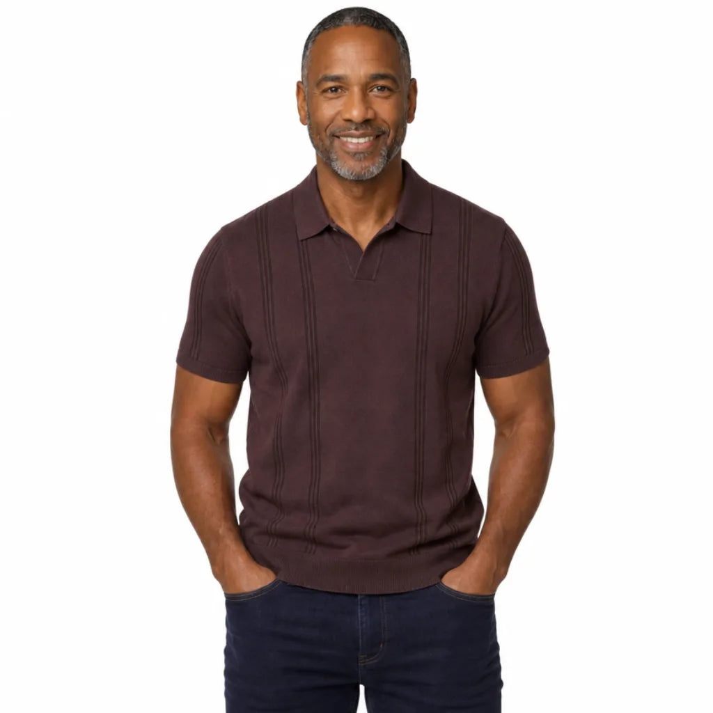 Men's Lyra Jacquard Polo Shirt
