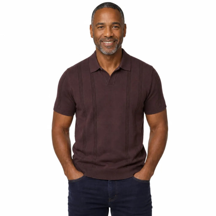 Men's Lyra Jacquard Polo Shirt