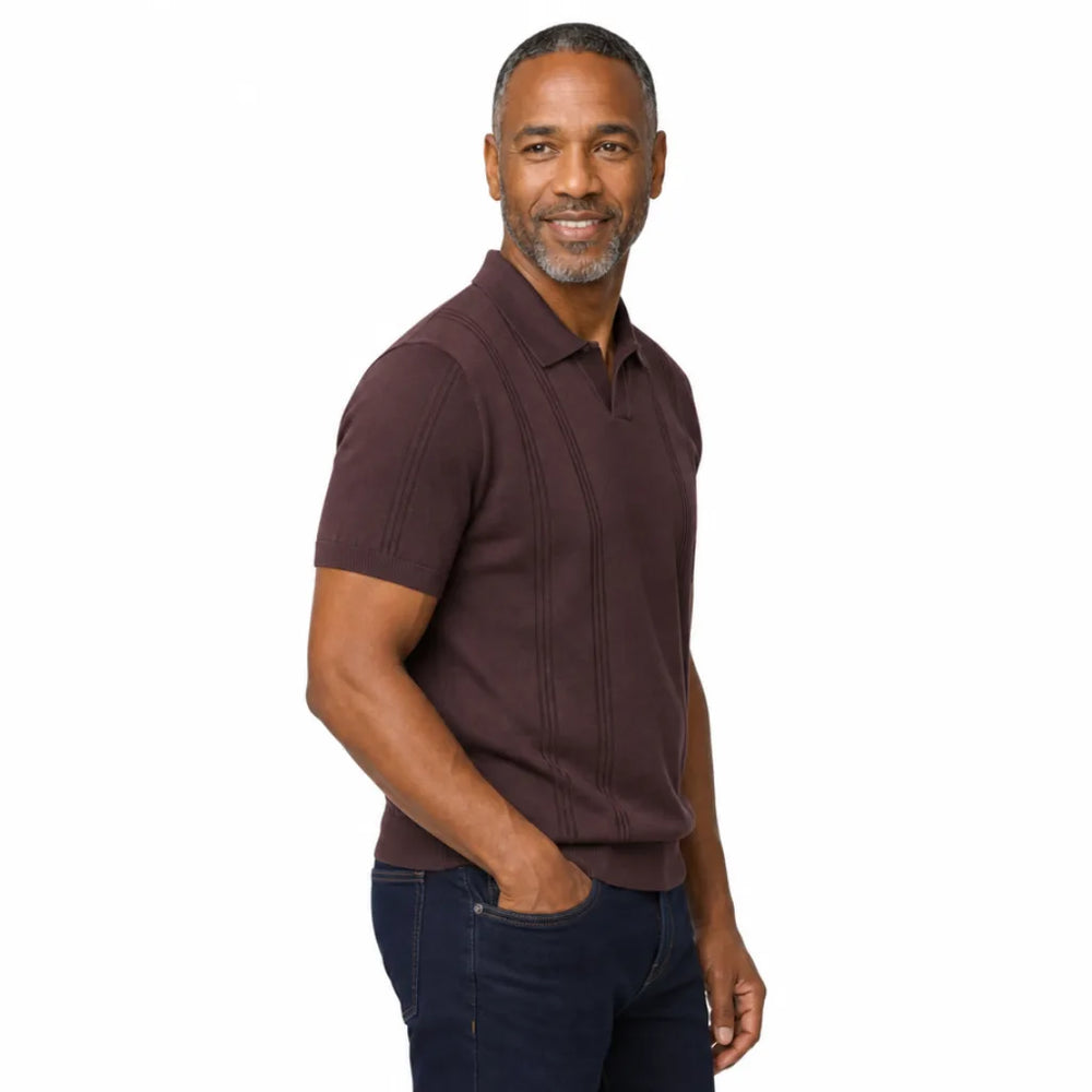 Men's Lyra Jacquard Polo Shirt