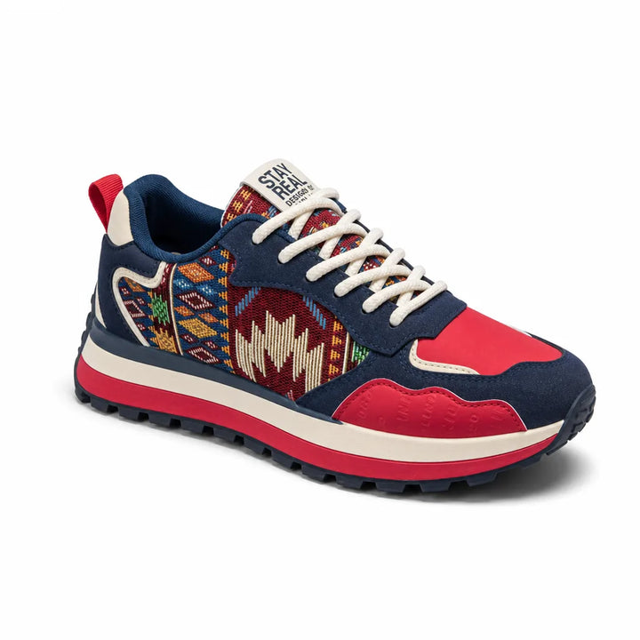 Red Percival Low-Top Sneakers 1