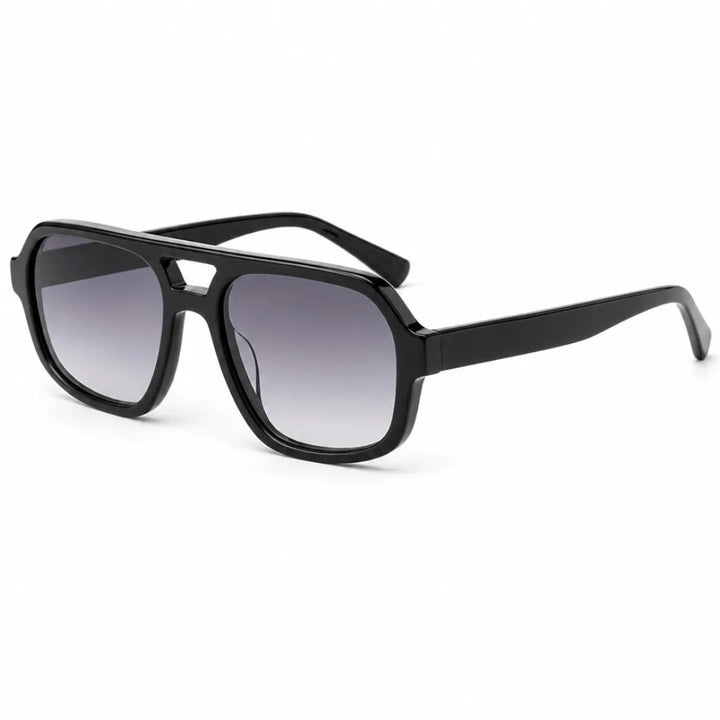 Delilah Double Bridge Shades - Color:Black