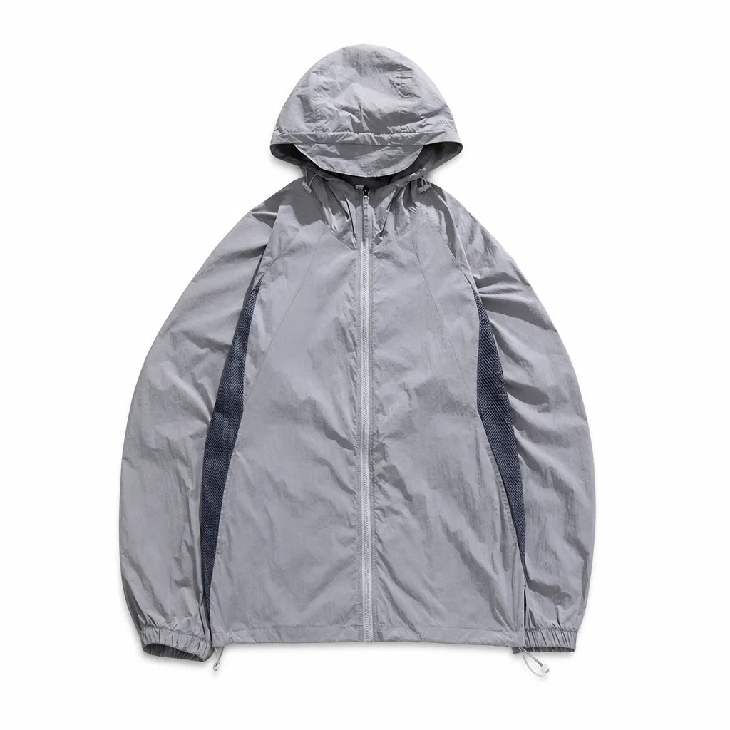Dylan Hooded Jacket - Color:Gray;Size:S