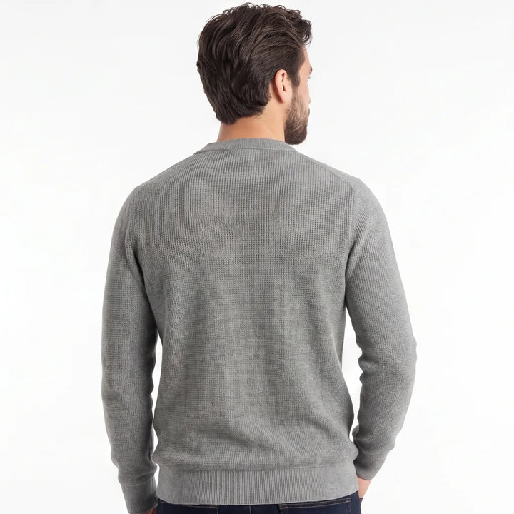 Tennyson Cotton Henley Sweater