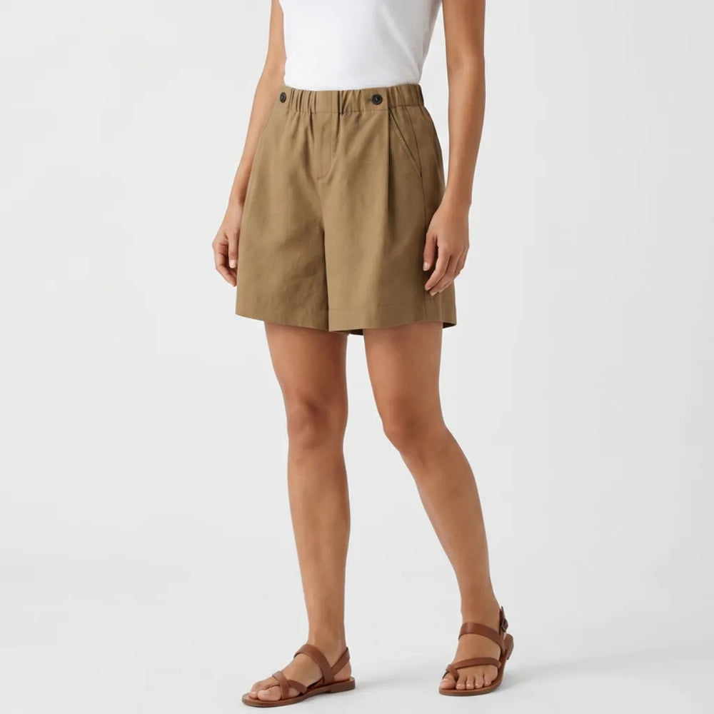 Women's Oswald Cotton Bermuda Shorts
