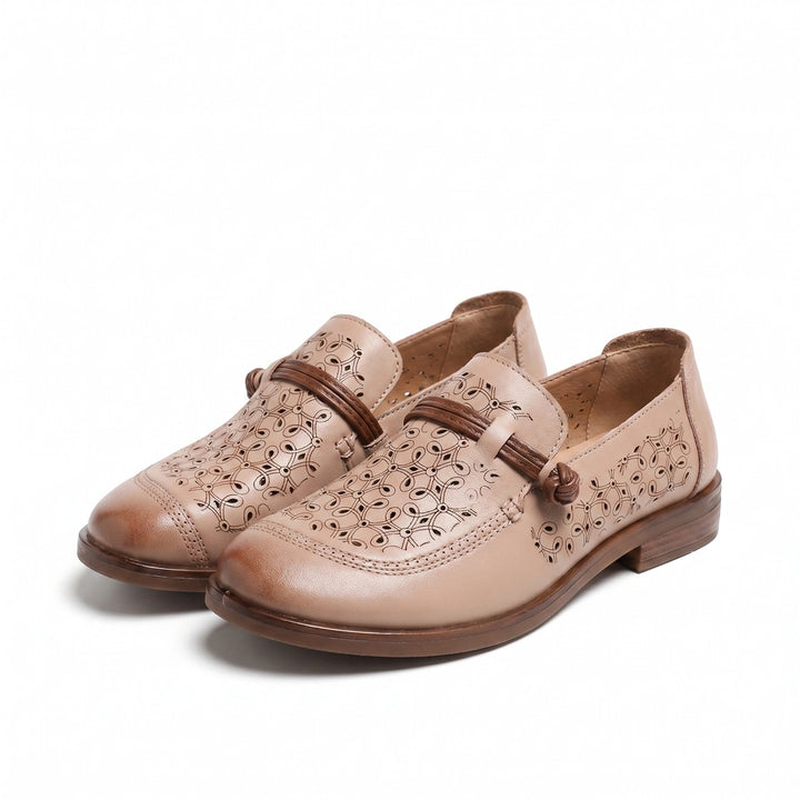 Eliza Soft Sole Flats - Color:Rose ;Size:35