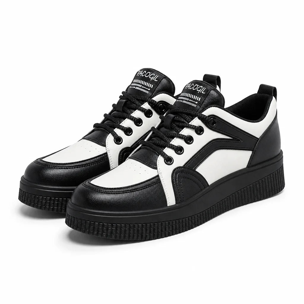 Ella Chunky Sneakers - Color:Black;Size:35