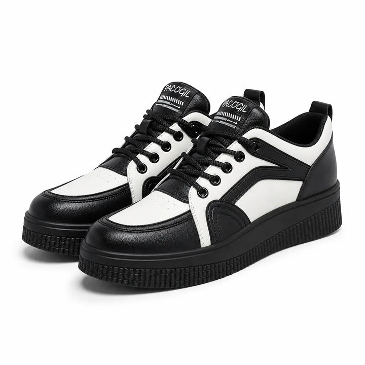Ella Chunky Sneakers - Color:Black;Size:35