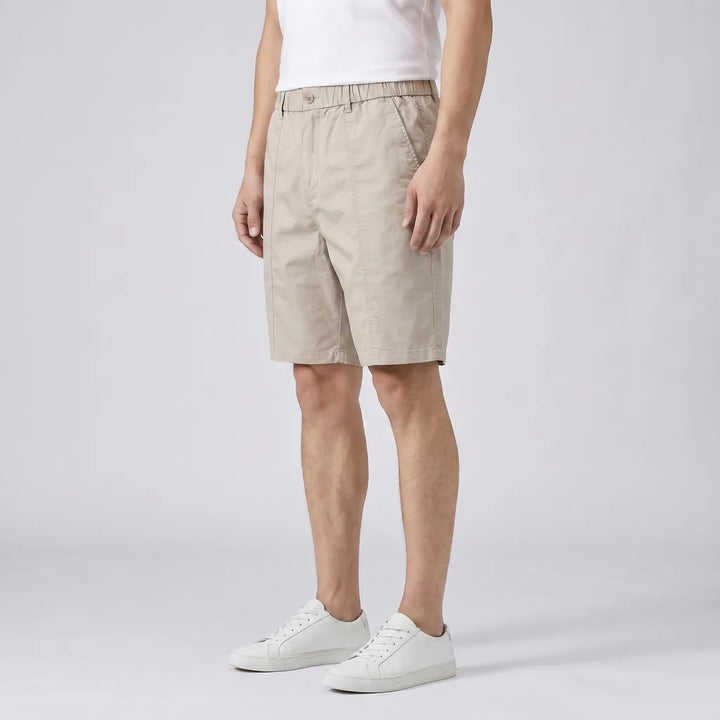 Khaki Leopold Slim Fit Shorts 5