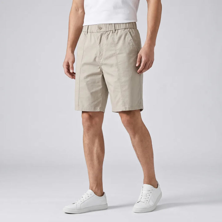 Khaki Leopold Slim Fit Shorts 4