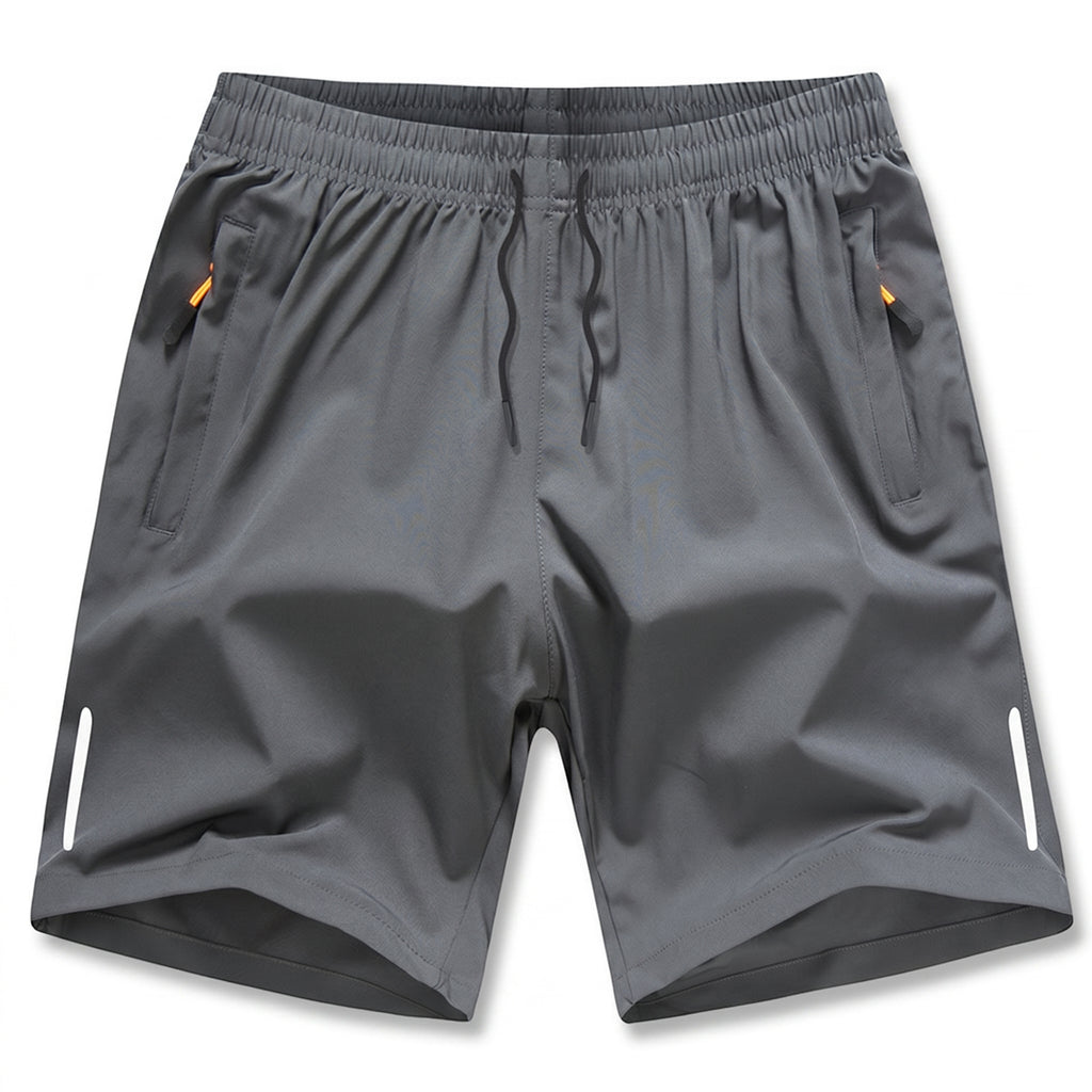 Finnley Quick-Dry Active Shorts - Color:Gray;Size:S