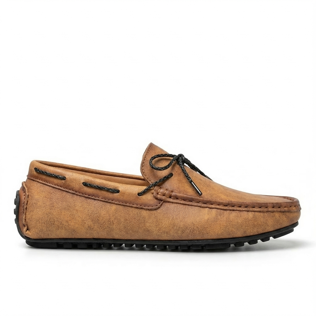 Light Brown Hudson Fleece Slip-On Loafers 2