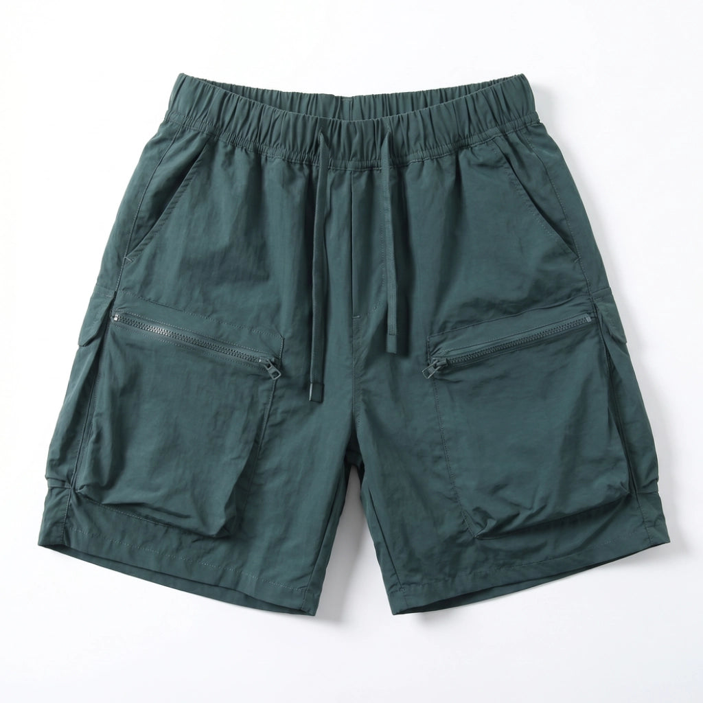 Matteo Cargo Shorts - Color:Forest Green;Size:S