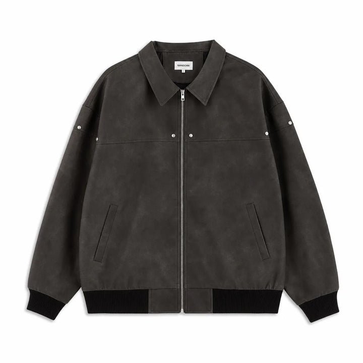Forrester Relaxed Zip Jacket - Color:Black;Size:L