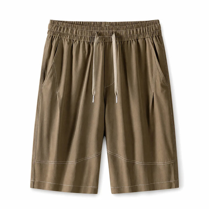 Franklin Loose Shorts - Color:Brown;Size:M