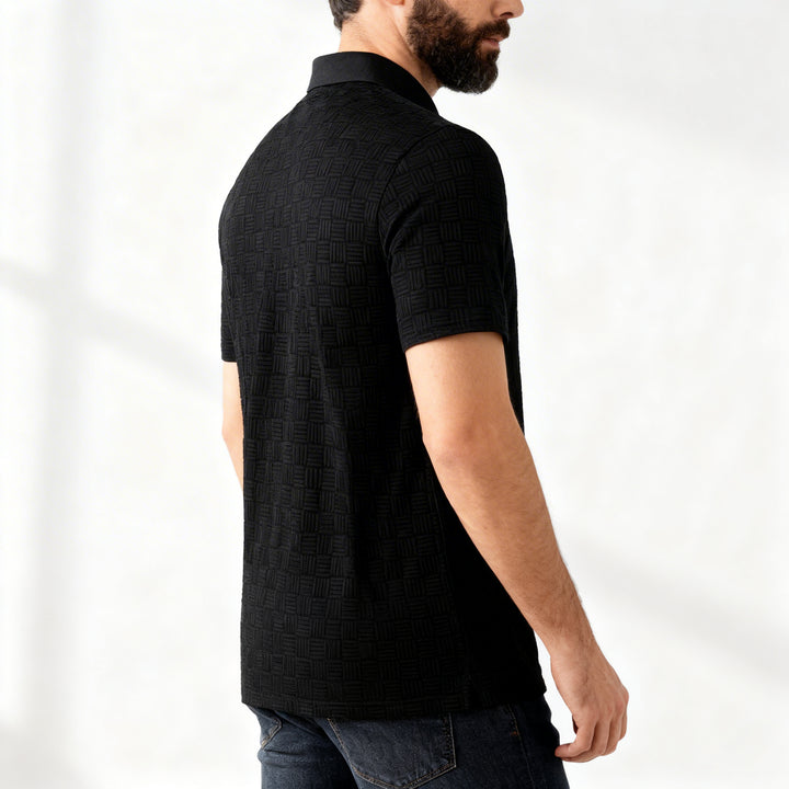 McCrae Jacquard Polo