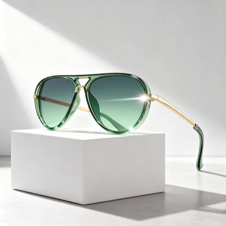 Carmine Aviator Shades – Boston Hills