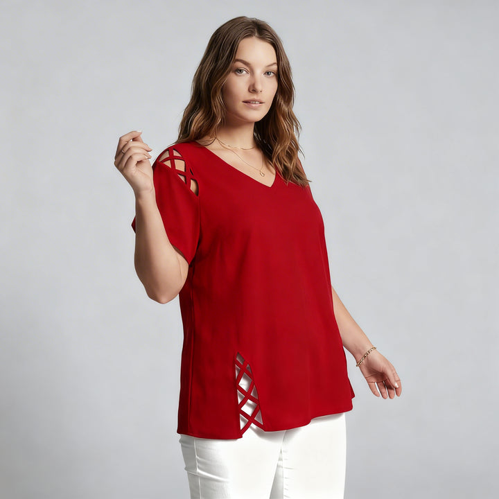 Valeria Crossline Top