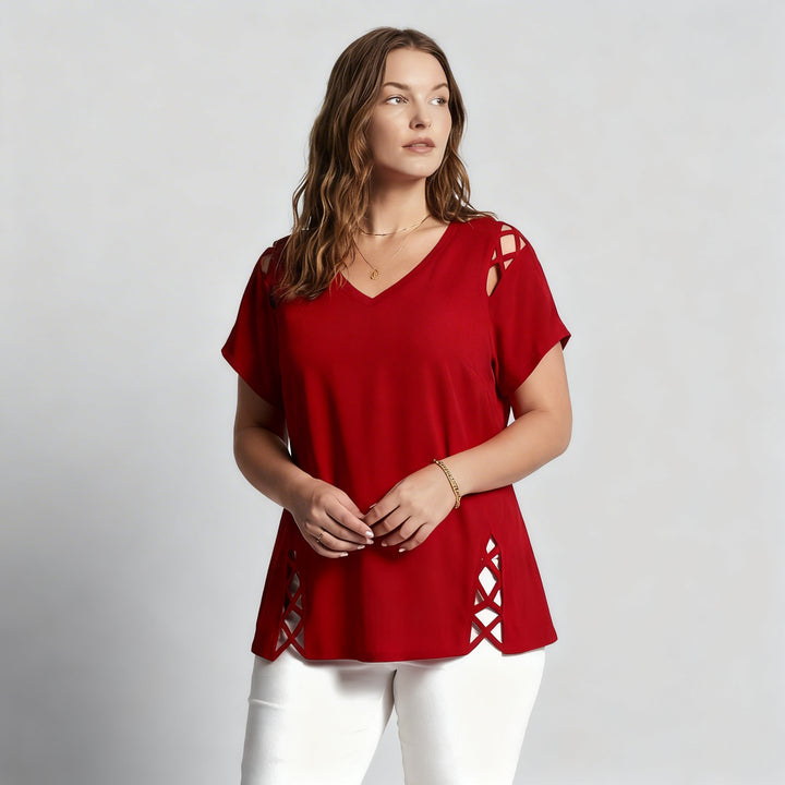 Valeria Crossline Top