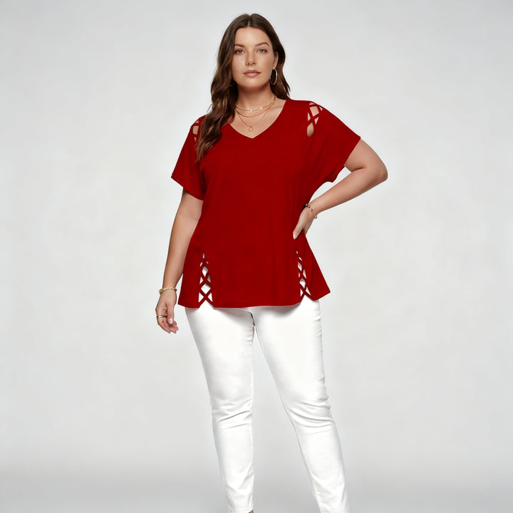 Valeria Crossline Top