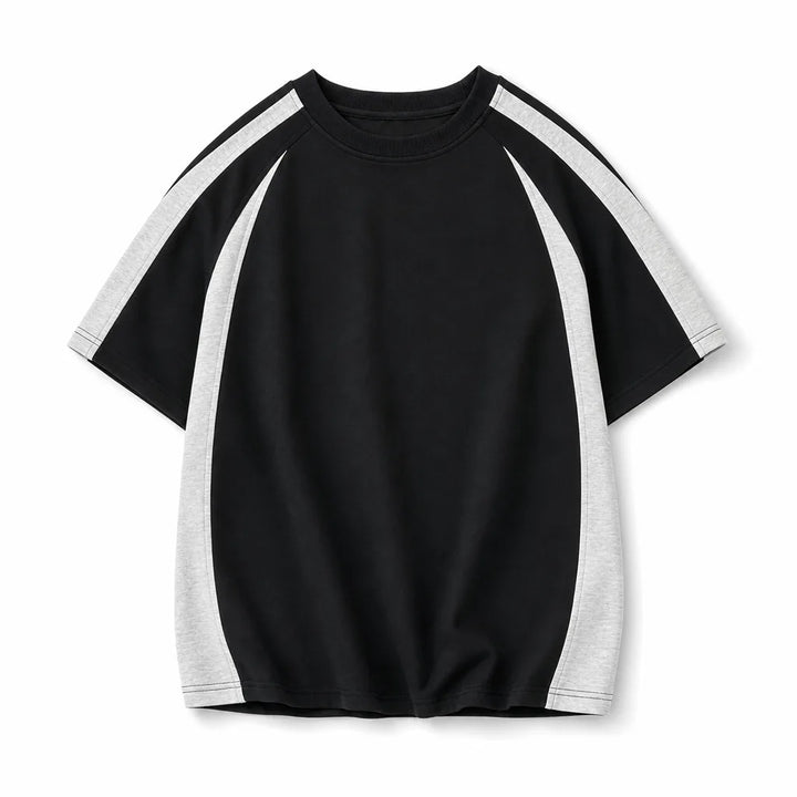 Gabriel Colorblock T-Shirt - Color:Black;Size:S