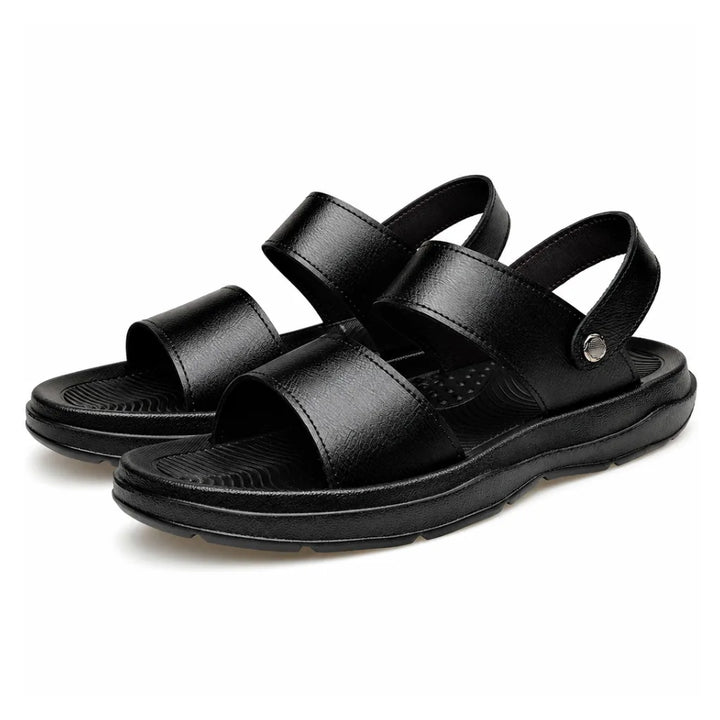 Gabriel Slip On Sandals - Color:Black;Size:38