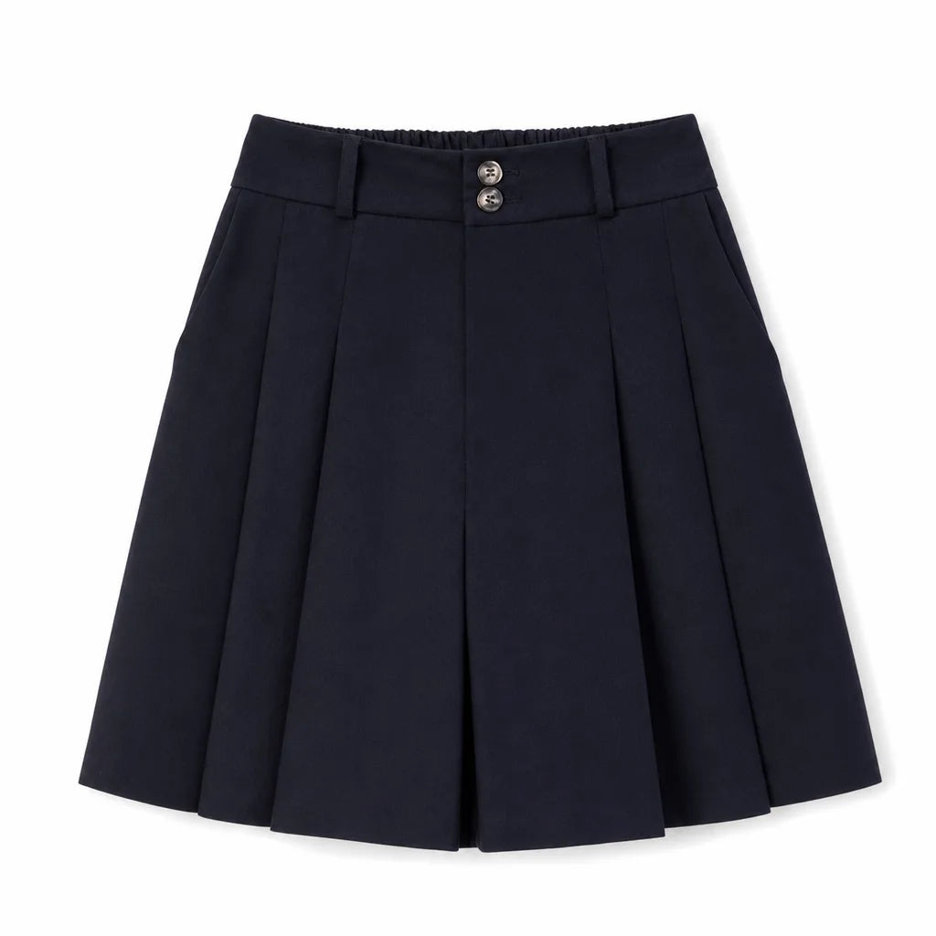 Gabriella High Waist Shorts - Color:Black;Size:XS