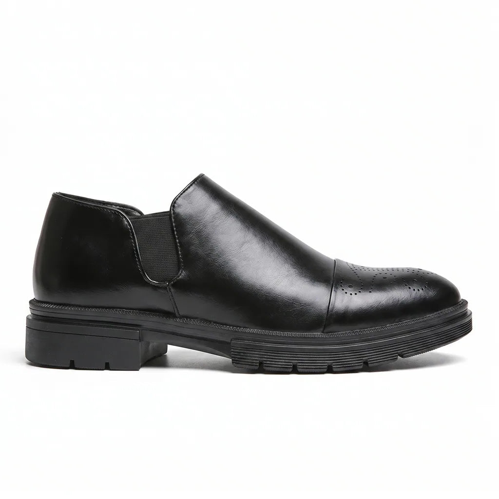 Men's Parris Pointed Brogue Loafers