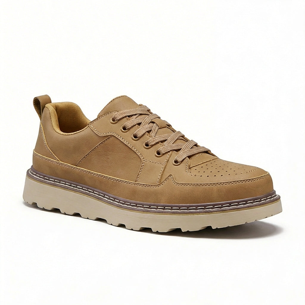 Nathan Cole Leather Sneakers