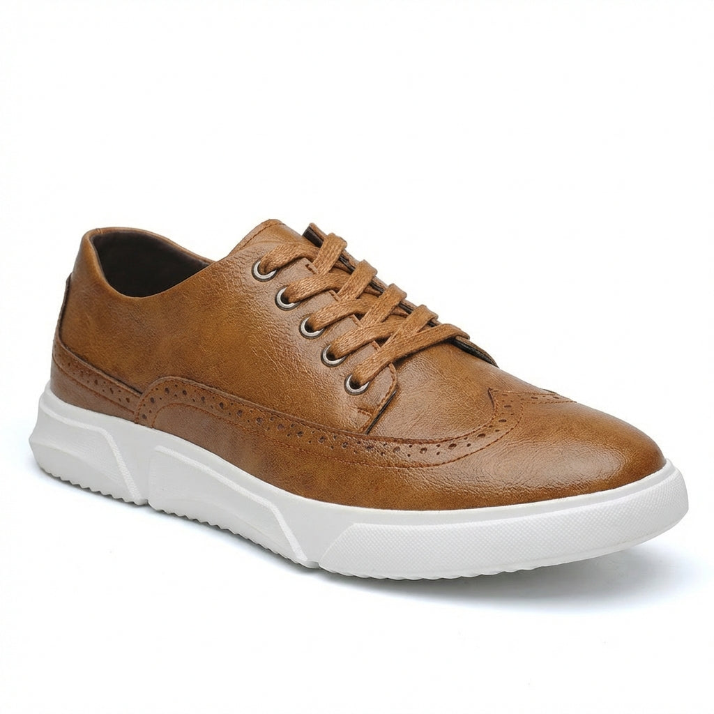 Lucas Bennett Court Sneakers