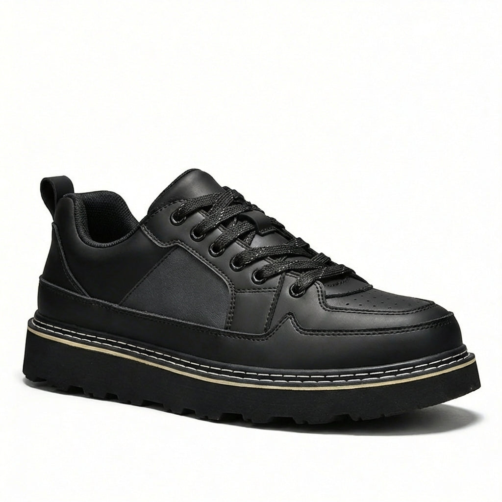 Nathan Cole Leather Sneakers
