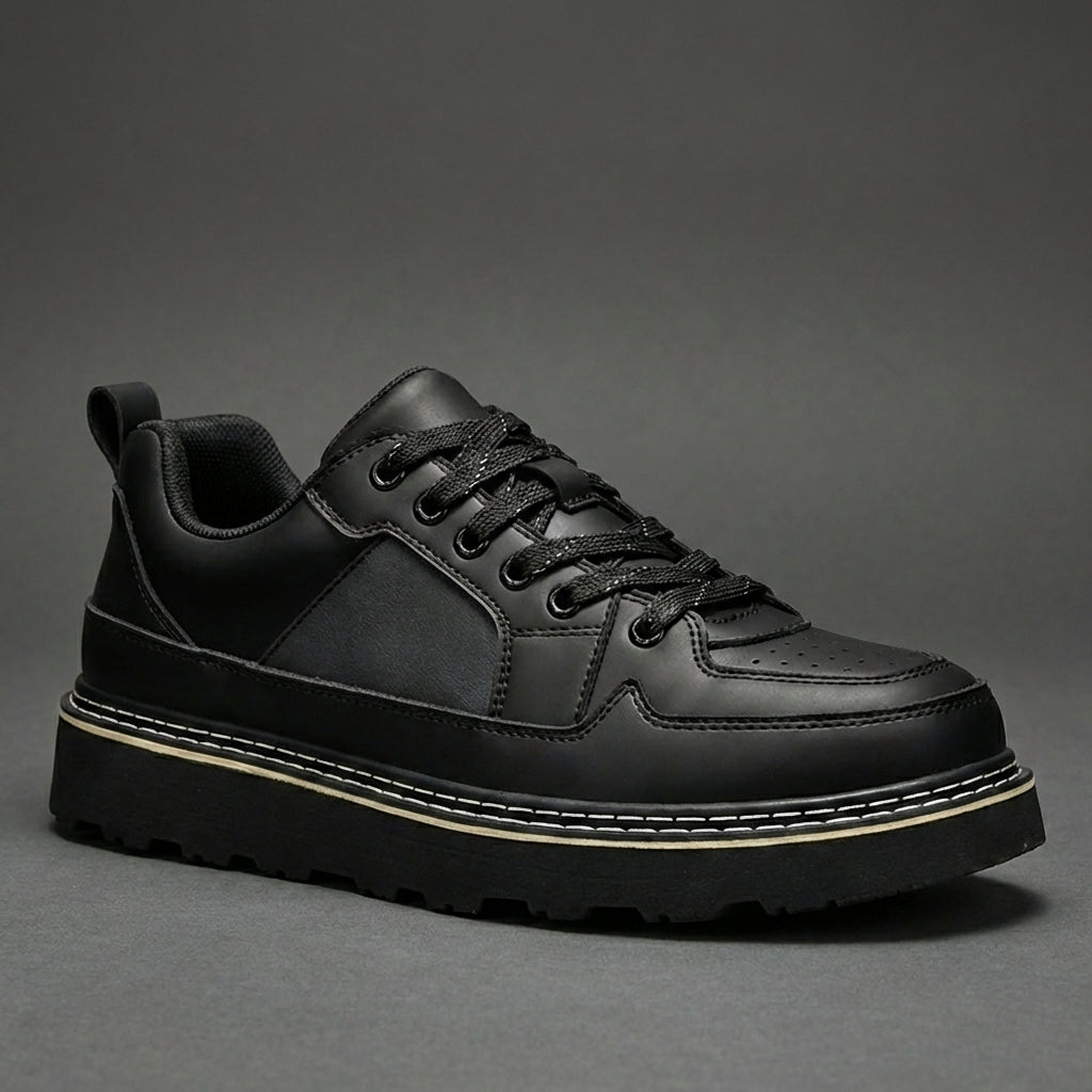 Nathan Cole Leather Sneakers