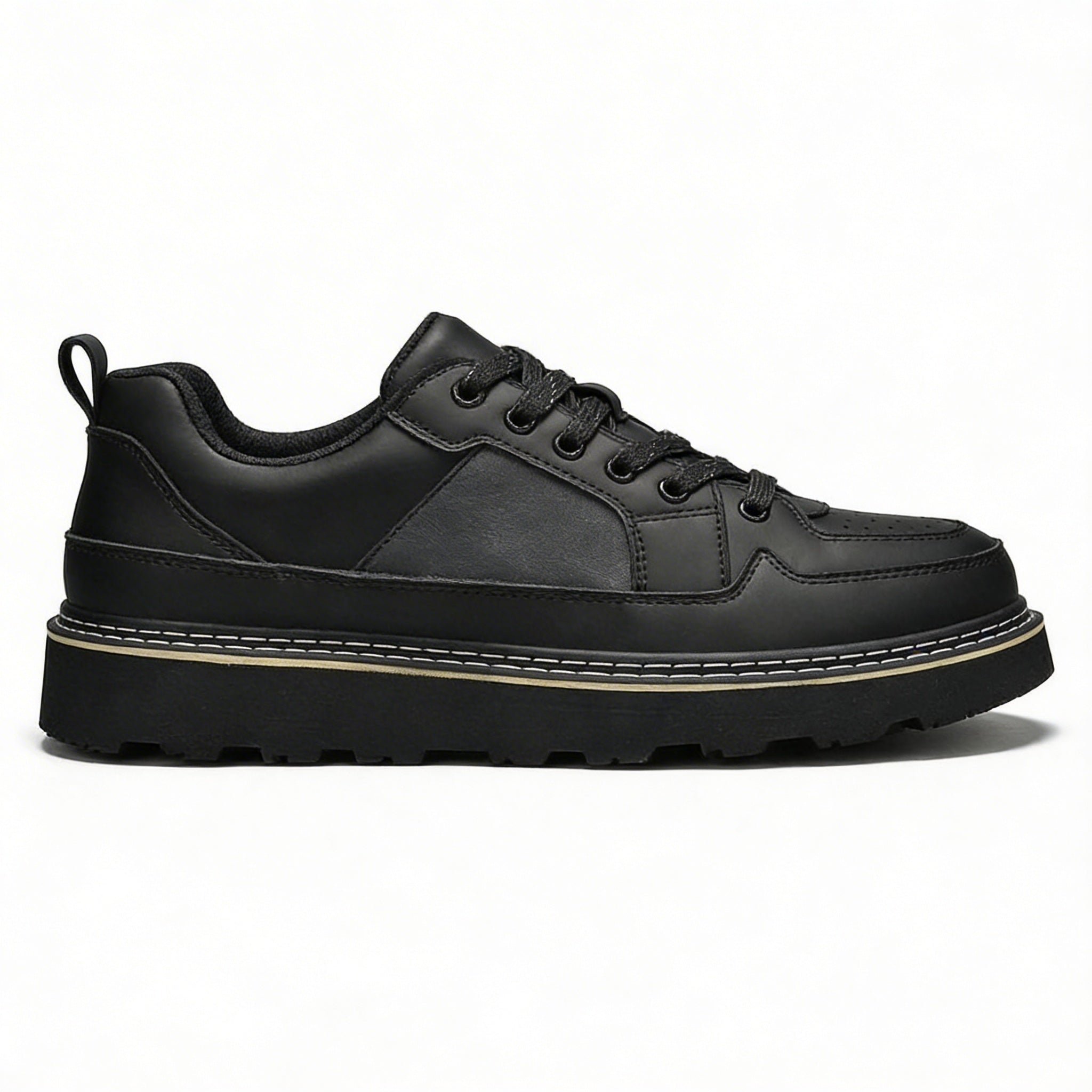Nathan Cole Leather Sneakers