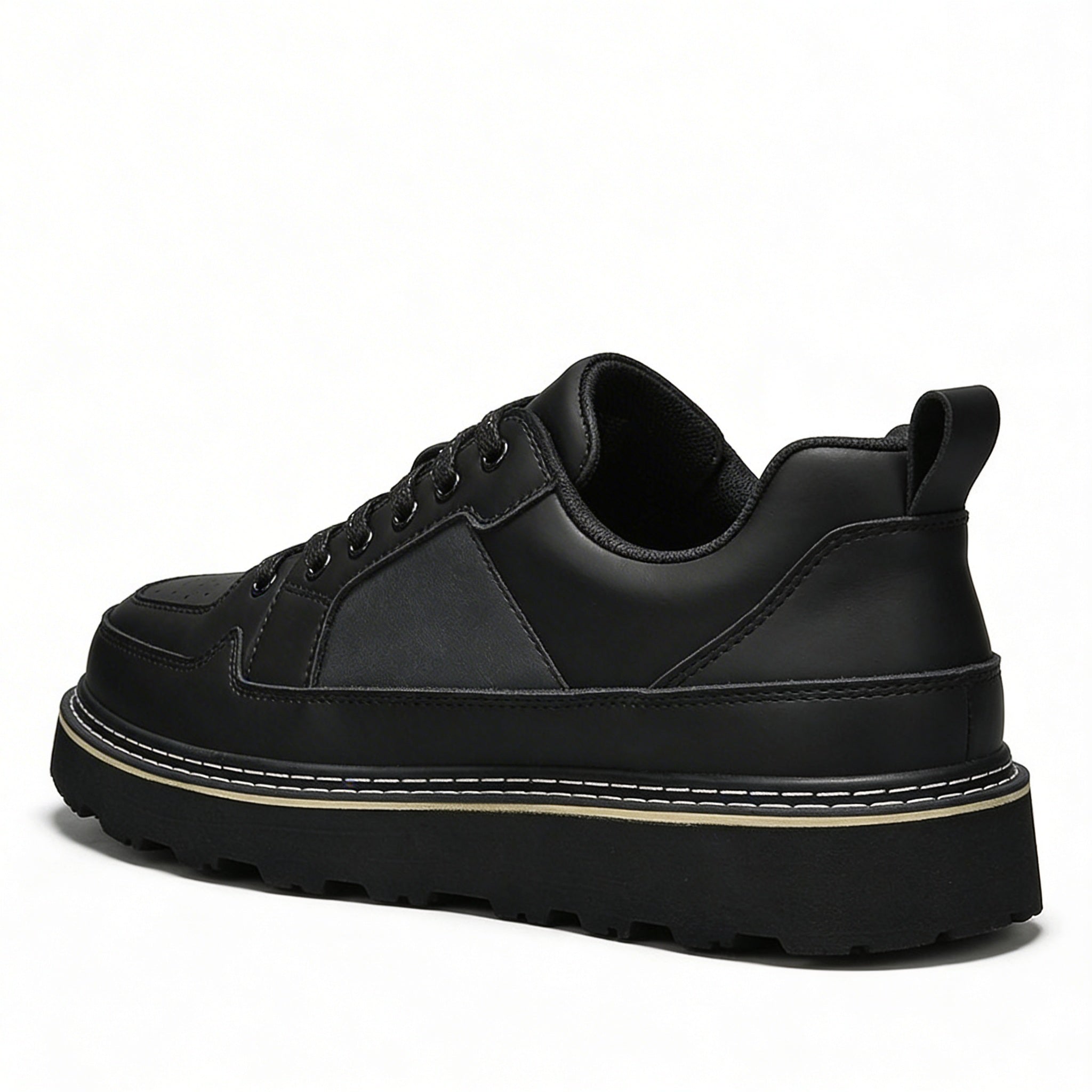 Nathan Cole Leather Sneakers