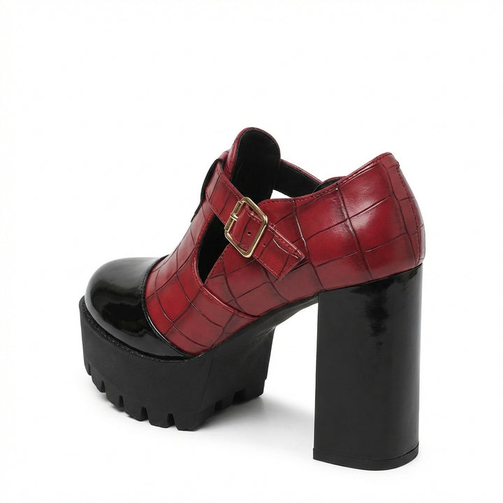 Celestine Linea Block Heels- leo