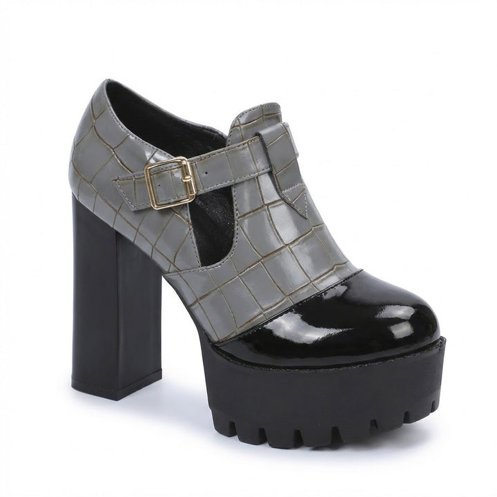 Celestine Linea Block Heels- leo