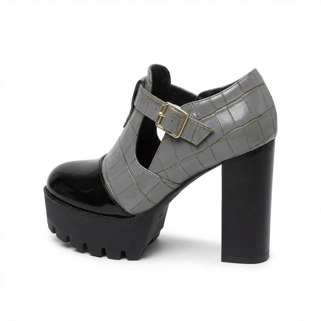 Celestine Linea Block Heels- leo