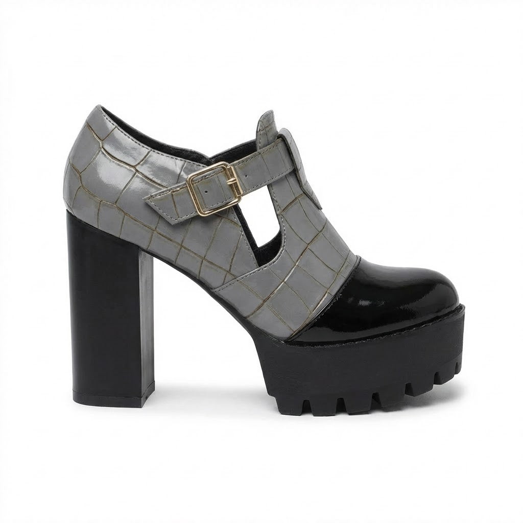 Celestine Linea Block Heels- leo