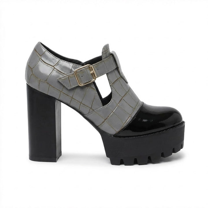 Celestine Linea Block Heels- leo