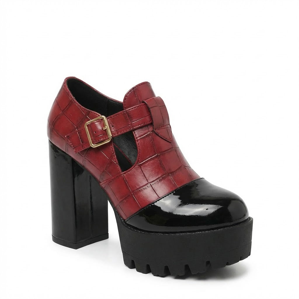 Celestine Linea Block Heels- leo