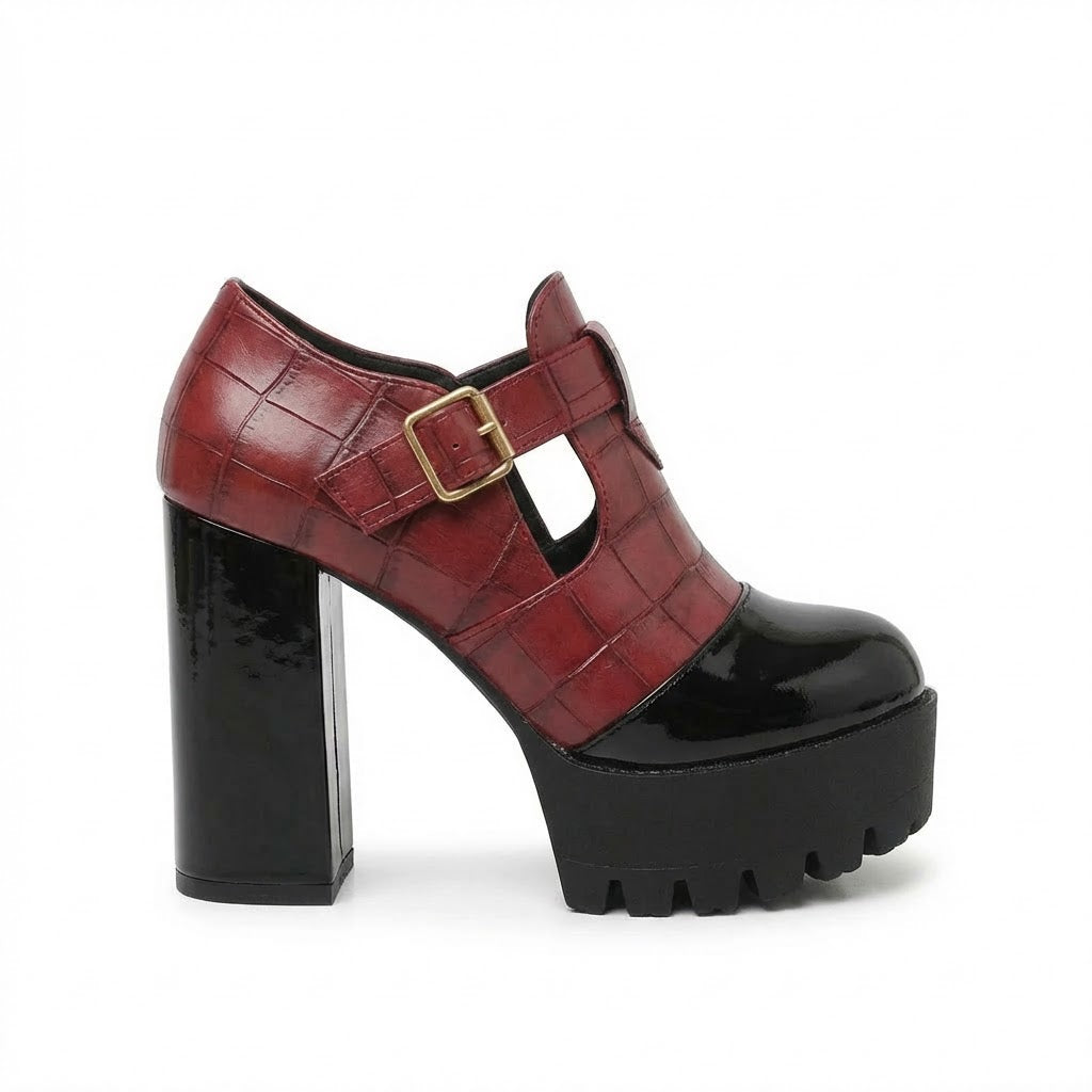 Celestine Linea Block Heels- leo