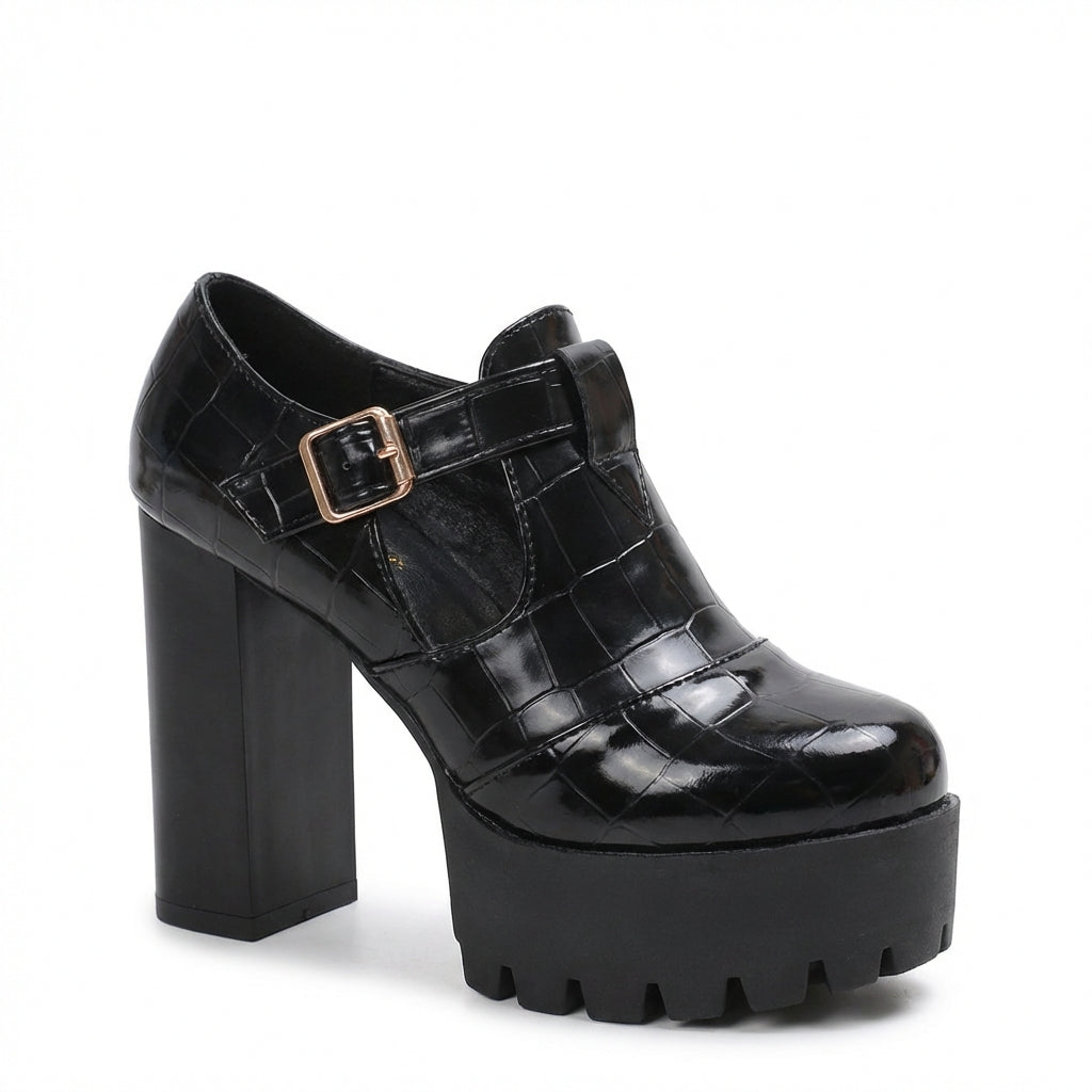 Celestine Linea Block Heels- leo