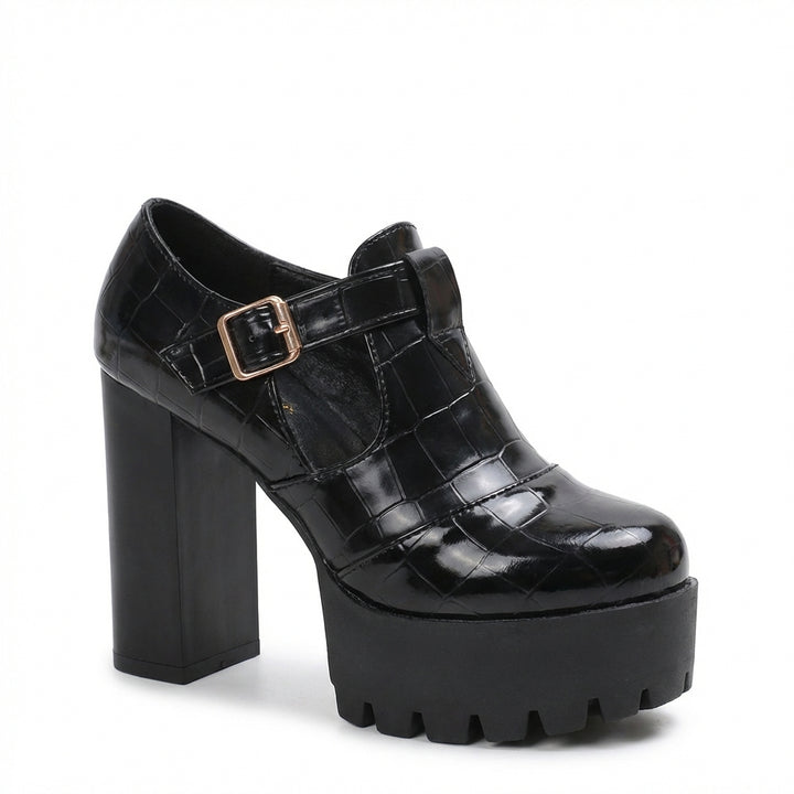 Celestine Linea Block Heels- leo